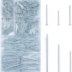 700pcs Assorted Picture Hanging Nails - Premium Quality Kit