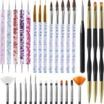 Artdone 31-Piece Professional Nail Art Brush Set