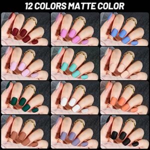 Teenitor 576Pcs Short Press On Nails Kit - DIY Glam!