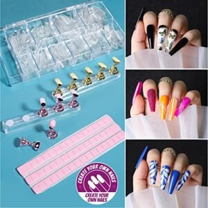 Teenitor DIY Acrylic Nail Kit: Endless Nail Art Fun!